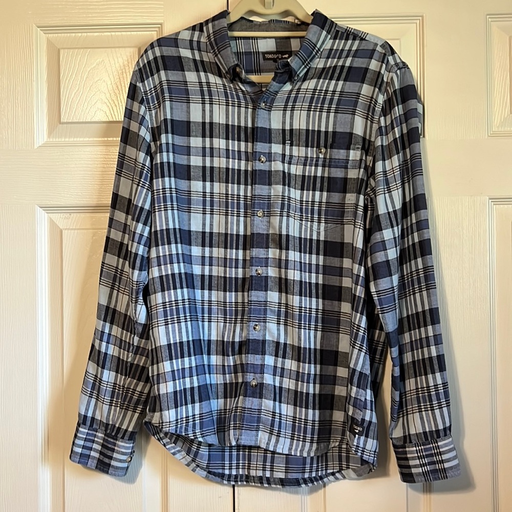 Toad and Co flannel shirt size medium